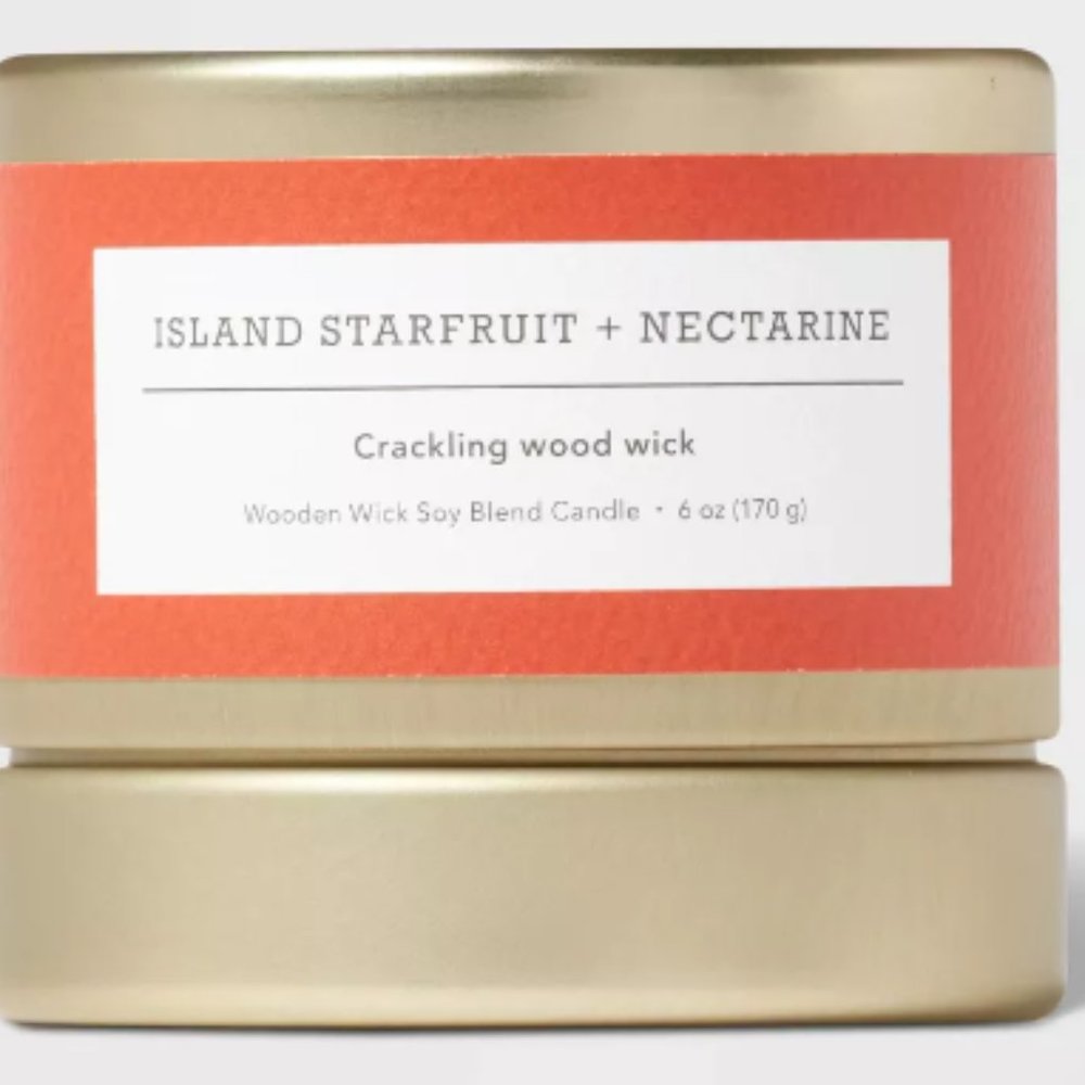 NWT Threshold candle - Island Starfruit & Nectarine